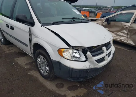 2007 Dodge Caravan Se из США, поврежденный, VIN 1D4GP25B77B122811